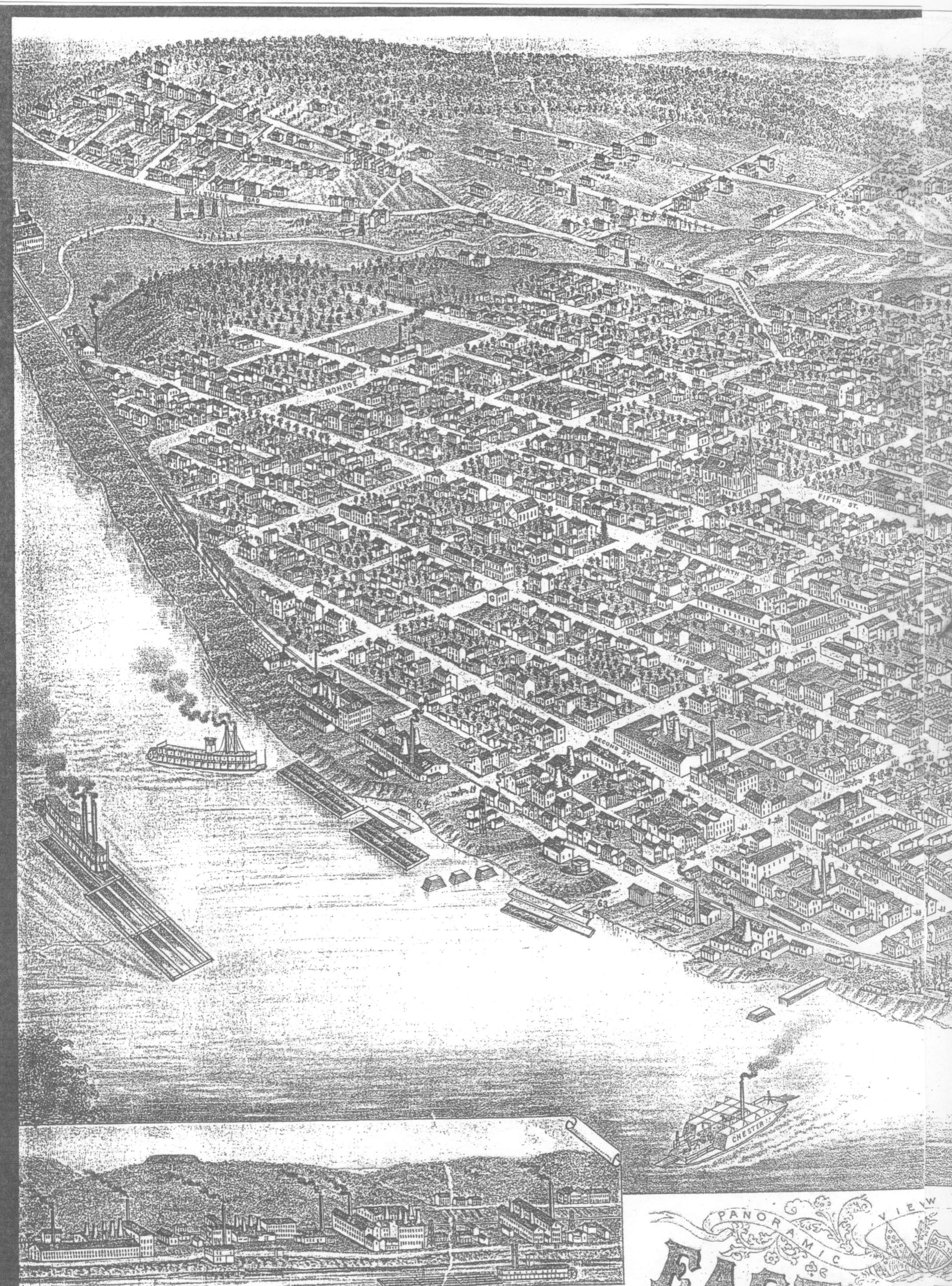 West end map 1877